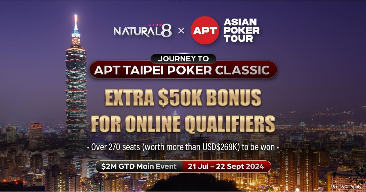 Natural8 Journey to APT Taipei Poker Classic