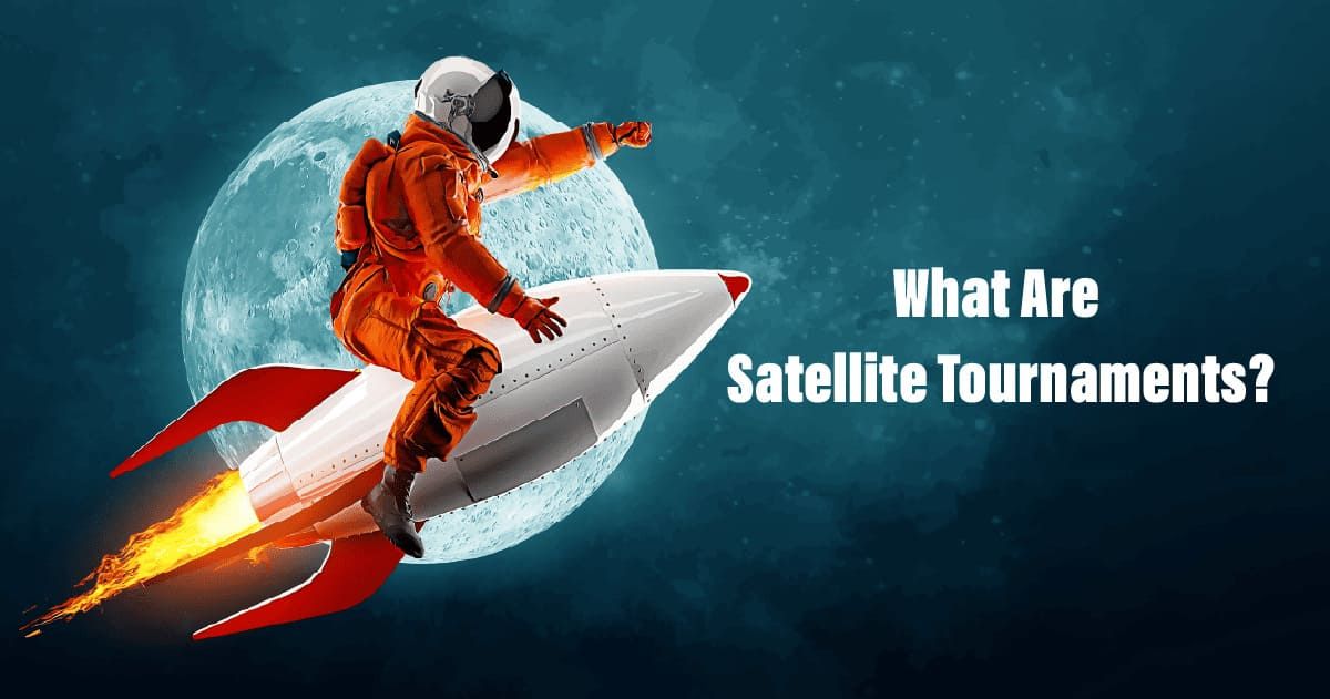 Man sitting on a rocket with moon in the back